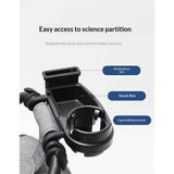 Universal Stroller Snack Tray, 3 in 1 Stroller Cup Holder with Phone Holder and Silicone Flexible Arms Grip,  (Snack Tray) In Australia - Darrahopens