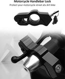 Motorcycle Throttle Lock, Universal Heavy Duty Motorcycle Grip Handlebar Lock Fit for Motorbike Sports Bikes Scooter Mopeds ATVs Black In Australia - Darrahopens