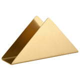 Gold Stainless Steel Napkin Holder, Modern Triangle Cocktail Napkin Dispenser Organizer for Kitchen Countertops, Dinner Tables, Picnic Tables In Australia - Darrahopens