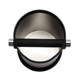 Espresso Knock Box,   Capacity 60.8oz/1800ML  Stainless Steel Coffee Grounds Container Waste Bin Coffee Tools for Barista and Non-slip Base (Silver) In Australia - Darrahopens