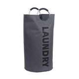 90L Large Laundry Basket, Collapsible Laundry Bag, Freestanding Tall Clothes Hamper, Foldable Washing Bin (Dark Blue) In Australia - Darrahopens