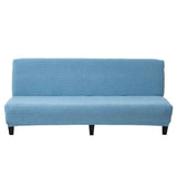 Cover Stretch Sofa Bed Slipcover Protector Elastic Feature Rich Textured High  Small Checks Jacquard Fabric Futon Cover, Machine Washable,(M, lake blue) In Australia - Darrahopens