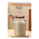 Glass Jar with Lid , Borosilicate Large Glass Flour Sugar Storage Containers for Tea,Cereal, Egg and More,Leak-proof Screw Lid (1 Spoons)1250ml In Australia - Darrahopens