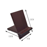 Solid Wood Phone Stand, Desktop Wooden Phone Stand, Simple Phone Holder, Compatible with All Phones (rosewood) In Australia - Darrahopens