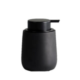 Black Lotion Dispenser - Ceramic Soap Dispenser Bathroom Refillable Liquid Hand Wash Dispenser for Bathroom Kitchen Dish Soap Dispenser with Easy-to-Press Pump In Australia - Darrahopens