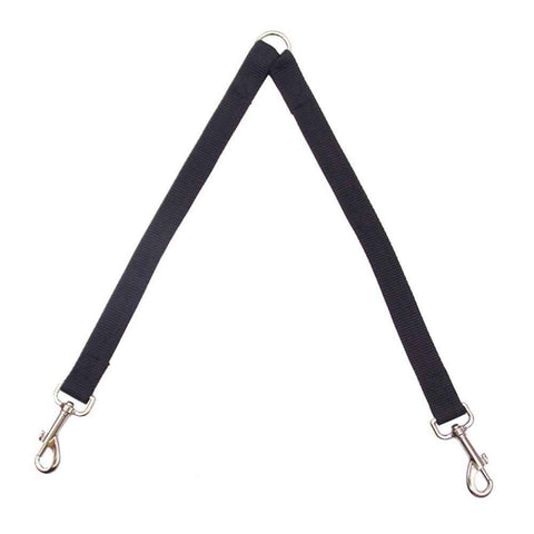 Coupler for Walking Two Medium or Larger Dogs Together,  （Medium length 45 centimeters, width 2.0 centimeters black） In Australia - Darrahopens