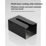 Glove & Tissue Dispenser Holder - Holds Boxes of Gloves, Towels, Wipes, Tissues - Mount onto a Tool Box or in Garages, Workshops and Kitchens (Black) In Australia - Darrahopens
