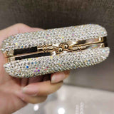 Lipstick protective case with mirror, portable sparkling cosmetics storage rack with lid storage box (gold accessory, white) In Australia - Darrahopens