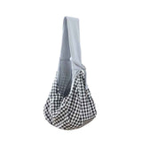 Adjustable Dog Carrier Sling - Hand-Free Dog Carriers for Small Dogs and Cats, Puppy Sling Carrier with Zipper Purse Pocket, Travel Safety Harness, Puppy Essentials (Gray) In Australia - Darrahopens