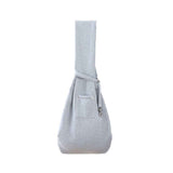 Adjustable Dog Carrier Sling - Hand-Free Dog Carriers for Small Dogs and Cats, Puppy Sling Carrier with Zipper Purse Pocket, Travel Safety Harness, Puppy Essentials (Gray) In Australia - Darrahopens