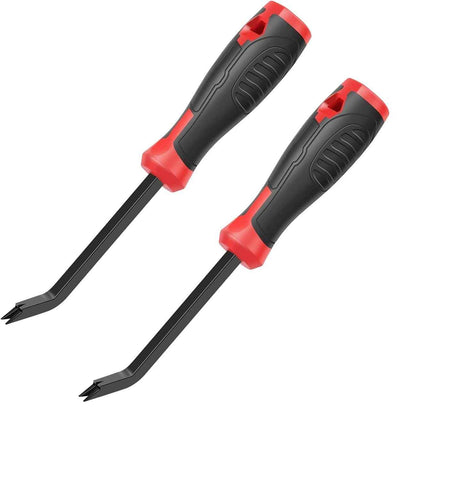 Staple Remover,Heavy Duty Staple Remover,Upholstery Stapler Puller Lifter Tool for Carpet,Wood,Hardwood Floors,Construction,Furniture（2pcs  ） In Australia - Darrahopens