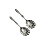 2-piece large service spoon set, 304 stainless steel catering utensils, used for party buffet dinner banquet cooking kitchen foundation, (silver) In Australia - Darrahopens