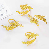 4pcs Curtain Tie Backs, Simple Elegant Leaf Curtain Tieback DIY Decorative Holdbacks Zinc Alloy Twist Drape Holder Clip for Home Office(Gold) In Australia - Darrahopens