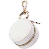 2pcs  Jewelry Ring Holder Box with Keychain, Portable Gym Jewelry Storage Box Case, Small Travel Ring Earring Stud Necklace Storage Case (White) In Australia - Darrahopens