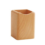 Wood Pen Holder Desk Pencil Holders Wooden Pen and Pencil Organizer Cup for Desktop Pens Stand Holder Cups,Eco Natural Color (natural wood color) In Australia - Darrahopens