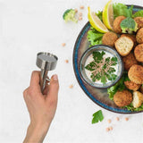 Falafel Scoop -Maker Scoop | Stainless-Steel Falafel Maker Tool Food Safe and Non-Sticky Falafel Baller Scoop Mold（Small diameter 4.1cm） In Australia - Darrahopens