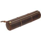 Brown  Pencil Case, Makeup & Stationery Bag, Zipper Pouch for Daily Essentials, Compact & Stylish Cosmetic Pouch, Multifunctional Storage Organizer, In Australia - Darrahopens