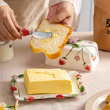 Fun Ceramic Butter Dish with Lid for Countertop –  Unique Kitchen Accessories, Cute Butter Dish with Cover for Countertop, In Australia - Darrahopens