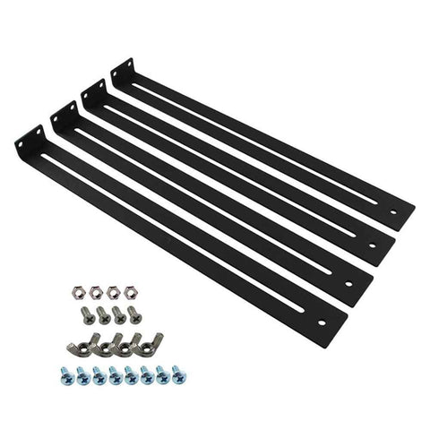 Drawer Repair Kit, Furniture Repair Accessories Brackets Middle Mount to Reinforce and Repair Broken Wooden/Chipboard/ Drawers Cabinet - Heavy Duty Steel Hardware Include Screws(4pcs) In Australia - Darrahopens