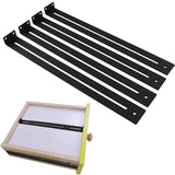 Drawer Repair Kit, Furniture Repair Accessories Brackets Middle Mount to Reinforce and Repair Broken Wooden/Chipboard/ Drawers Cabinet - Heavy Duty Steel Hardware Include Screws(4pcs) In Australia - Darrahopens
