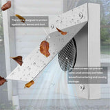Pellet Stove Fresh Air Intake Kit, Outside Cold Air Kit for Pellet Stove Pipe, Aluminum Flex Vent Pipe for Corn with Wall Plate Screen & Screw Hose Clamps In Australia - Darrahopens