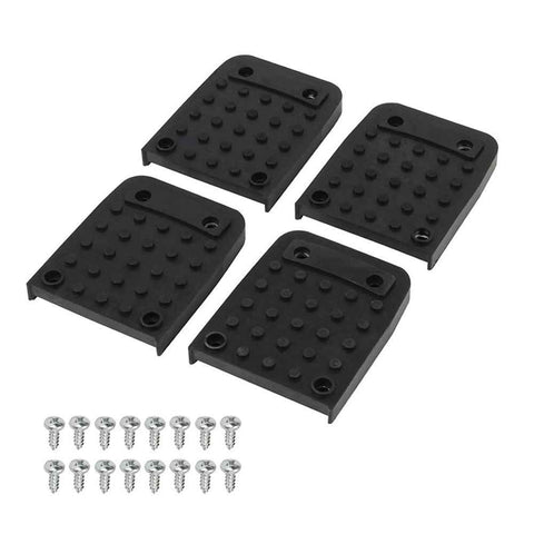 4Pcs Stilt Sole Anti-Slip Foot Pads for Drywall, Drywall Stilts Replacement Part Kits, Construction Tripod Mat with Screw for Plastering, Painting, Wiring, Street Performance In Australia - Darrahopens