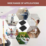 4Pcs Stilt Sole Anti-Slip Foot Pads for Drywall, Drywall Stilts Replacement Part Kits, Construction Tripod Mat with Screw for Plastering, Painting, Wiring, Street Performance In Australia - Darrahopens