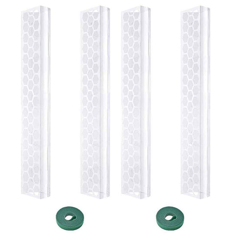 4 Pack Stackable Plastic Moss Poles for Indoor Climbing Plants -Plant Support Stakes for  Indoor Garden Poles for Vertical Growth & Moss Wrapping In Australia - Darrahopens