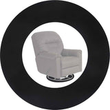 Non Skid Rubber Furniture Pads for Recliners, Furniture Grippers, Gripper Pads, Anti Slide Furniture Pads Hardwood Floor Protector, Fits Recliners, Swivel Chairs (25.2’’ Outside Diameter) In Australia - Darrahopens