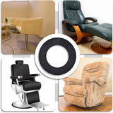 Non Skid Rubber Furniture Pads for Recliners, Furniture Grippers, Gripper Pads, Anti Slide Furniture Pads Hardwood Floor Protector, Fits Recliners, Swivel Chairs (25.2’’ Outside Diameter) In Australia - Darrahopens