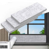 Insulated Foam Panels for Portable AC Window Seal Kit, Sturdy & Thick Air Conditioner Insulating Panel, Adjustable AC Window Seal Panels for Seal Heat, Reduce Noise, 3 Pack In Australia - Darrahopens