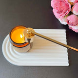 2pcs Candle Snuffer, Golden Candle Snuffer Extinguisher with Long Handle, Gold Color Stainless Steel Wick Flame Snuffer for Putting Out Candle Flame Safely In Australia - Darrahopens