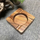 Wooden handmade ashtray | Office, home, car, outdoor ashtray | Ashtray | Decorative ashtray（13CM） In Australia - Darrahopens