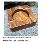 Wooden handmade ashtray | Office, home, car, outdoor ashtray | Ashtray | Decorative ashtray（13CM） In Australia - Darrahopens