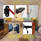 Anti Tip Furniture Anchors (2 Sets),Heavy Duty Furniture Wall Anchor,Adjustable Earthquake Straps,Furniture Anchors for Baby Proofing,Black In Australia - Darrahopens