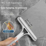 3 in 1 Window Cleaning Scraper, Cleaner Window Squeegee with Sprayer, Squeegee and Scrubber Spray Bottle Window Squeegee for Shower Glass,Mirrors(Yellow+White) In Australia - Darrahopens