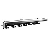 Floating Shelf Home Gym Weight wall Storage Equipment Hanger Metal Rack Holder Wall Mount with Hooks T-Lock Adapters Bracket Hanger Workout