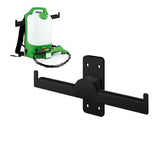 Heavy Duty Wall Mounted Backpack Blower Rack & Sprayer Hanger - Durable Space-Saving Storage Bracket for Backpack Leaf Blowers, Garden Sprayers, Chainsaws