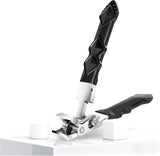 Black Long Handle Non-Slip Toenail Clippers for Seniors Thick Toenails, Heavy Duty Large Ergonomic Unique Professional Angled Head Curve Sharp Toe Finger Nail Clipper , 2 PCS In Australia - Darrahopens
