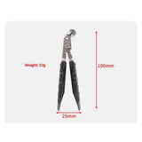 Black Long Handle Non-Slip Toenail Clippers for Seniors Thick Toenails, Heavy Duty Large Ergonomic Unique Professional Angled Head Curve Sharp Toe Finger Nail Clipper , 2 PCS In Australia - Darrahopens
