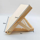 Tabletop Easel  Adjustable Wood Drafting Art Easel 23*33cm Drawing and Sketching Board for Artist, Beginners, Students In Australia - Darrahopens