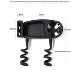 Universal Stroller Snack Tray, 3 in 1 Stroller Cup Holder with Phone Holder and Silicone Flexible Arms Grip, Stroller Tray Attachment In Australia - Darrahopens