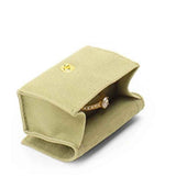 2pcs Compact Ring Box with Plush Interior and Exterior - Keep Your Rings Safe and Stylish On-The-Go. Ideal Gift for Women, Wife, Mom, Daughter, and Friends(Green) In Australia - Darrahopens