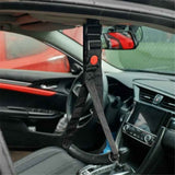 2pcs Car Safety Grab Bar for Adults, Seniors, and Elderly, Ergonomic Vehicle Support Handle with Adjustable Strap and Non-Slip Rubber Grip, Automotive Standing and Mobility Aid（black） In Australia - Darrahopens
