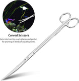 4pcs  Aquarium Tweezers Scissors Spatula, Stainless Steel Aquatic Plants Aquascaping Tools Set for Fish Starter Kits, Aquariums Tank and Terrarium In Australia - Darrahopens