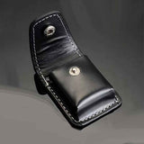 2 Piece Lighter Case Sleeve Pouch Leather Lighters Holder Cover Lighter Storage Organizer  Black In Australia - Darrahopens