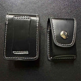 2 Piece Lighter Case Sleeve Pouch Leather Lighters Holder Cover Lighter Storage Organizer  Black In Australia - Darrahopens