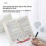 File Sorters Portable Book Holder Adjustable Reading Rest Recipe Cookbook Stand Cell Phone Stand for Cookbook Textbook Tablet Holder ( Red) In Australia - Darrahopens