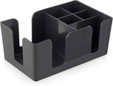 Multi functional tissue box, bar counter, straw box, storage mixing bar, storage box, KTV storage box（Black） In Australia - Darrahopens
