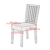 Waterproof Pu Leather Seat Covers for Dining Room Chairs Set of 4, Stretch Fit Removable Washable Kitchen Chair Seat Slipcovers Protector, white In Australia - Darrahopens
